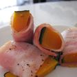 お弁当に✿かぼちゃのベーコン巻き