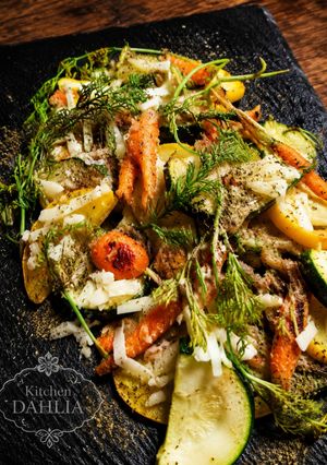 【北海道産！】ズッキーニ&人参の揚げ焼き🥕道の駅-レシピのメイン写真