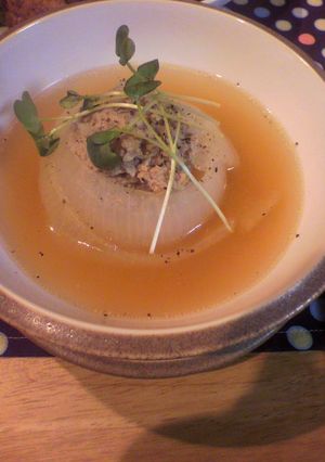 ◆たまねぎの肉詰めコンソメスープ煮◆-レシピのメイン写真