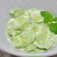 ライム色のヨーグルトサラダ♪