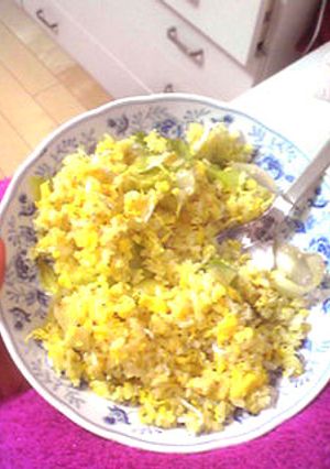レタスたまごチャーハン-レシピのメイン写真
