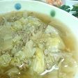 合びき肉のスープ