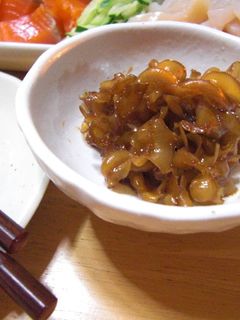 帆立の耳の甘辛煮☆-レシピのメイン写真
