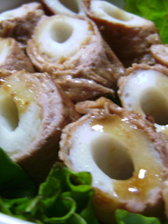お手軽チクワの肉巻き-レシピのメイン写真