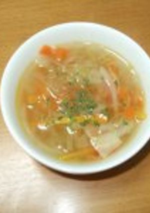 簡単野菜スープ-レシピのメイン写真