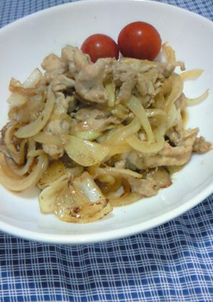 豚玉ねぎ炒め-レシピのメイン写真