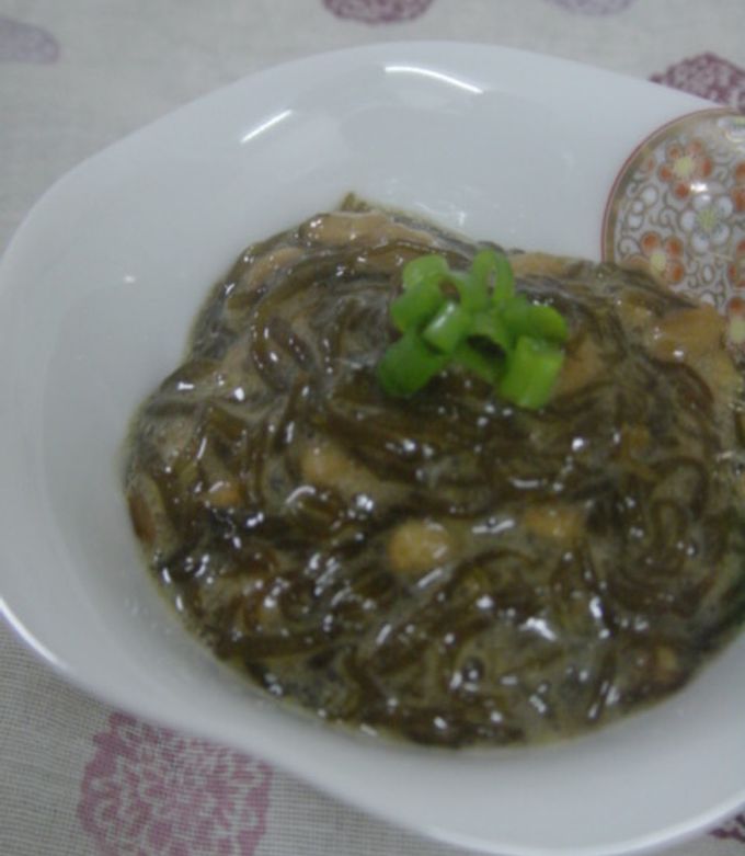 ふわふわっともずく納豆 by ももキッチン 【クックパッド】 簡単