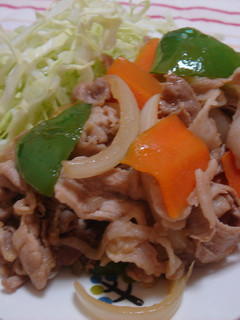 野菜たっぷりヘルシーしょうが焼き♪-レシピのメイン写真