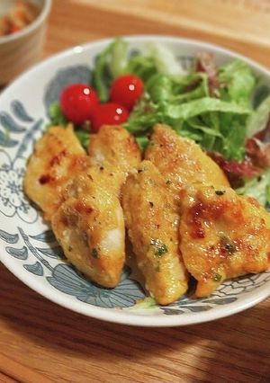 ★鶏むね肉の簡単柔らかチーマヨカレー焼★-レシピのメイン写真