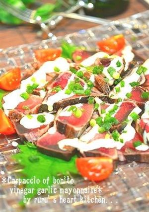 ✿かつおのカルパッチョ☆のソース✿-レシピのメイン写真
