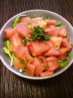 トマトと水菜のさっぱりサラダ-レシピのメイン写真