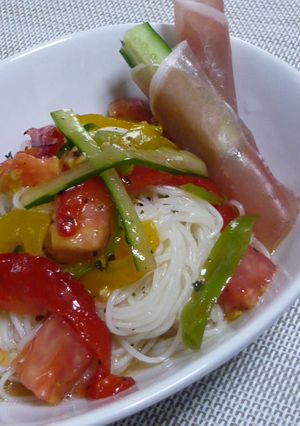 イタリアンそうめんサラダ-レシピのメイン写真