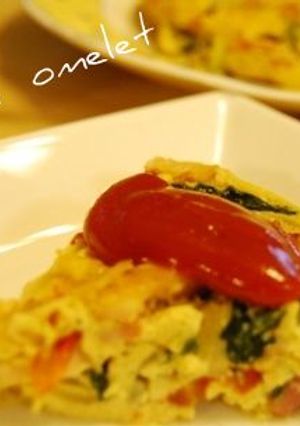スパニッシュオムレツ♪-レシピのメイン写真