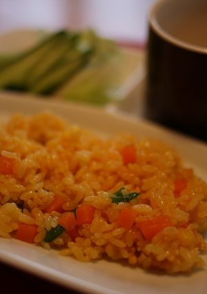 野菜ジュースピラフ-レシピのメイン写真