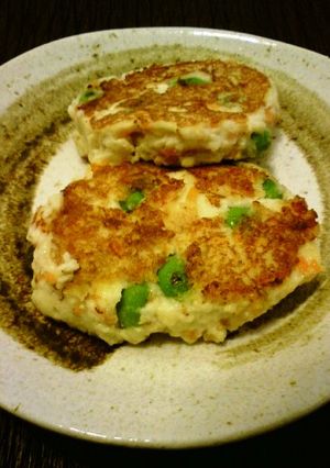豆腐とはんぺんのハンバーグ風-レシピのメイン写真