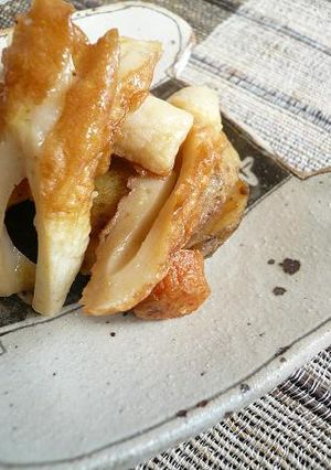 ちくわとじゃがいものバター醤油焼き。-レシピのメイン写真