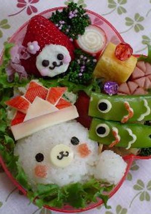 キャラ弁　端午の節句　兜の作り方-レシピのメイン写真