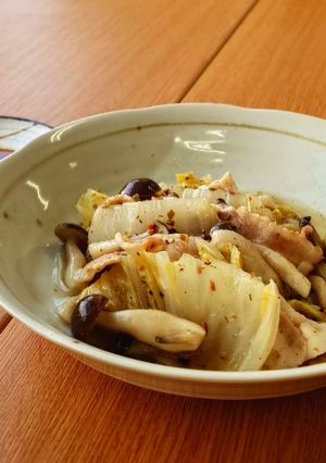 だし香る!白菜と豚バラ肉の重ね煮-レシピのメイン写真