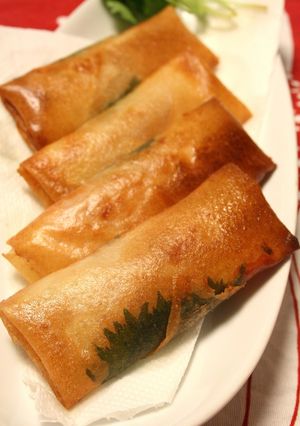 しそがたっぷり食べられる～しそ春巻き-レシピのメイン写真