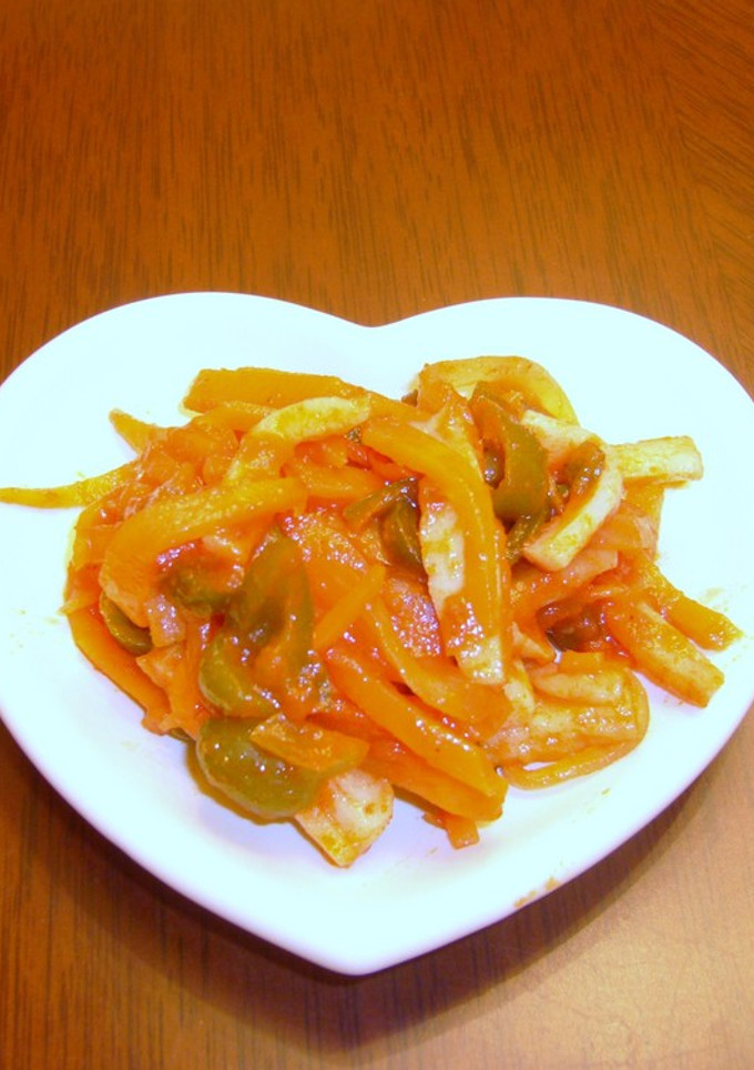 ちくわと嫌われ野菜のケチャップ炒め-レシピのメイン写真