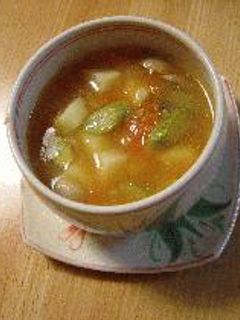 野菜たっぷりトマトスープ-レシピのメイン写真