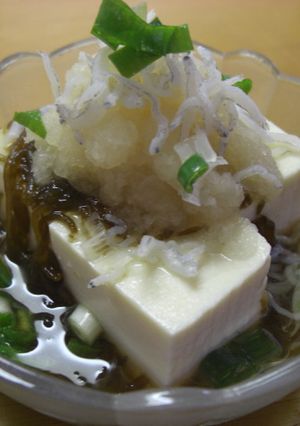 もずくの冷奴-レシピのメイン写真