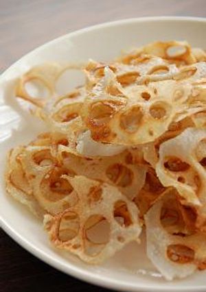 簡単！レンコンの揚げ焼き☆-レシピのメイン写真