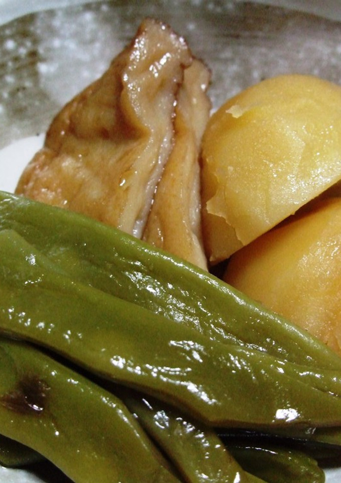 ささぎとじゃが芋の煮物-レシピのメイン写真