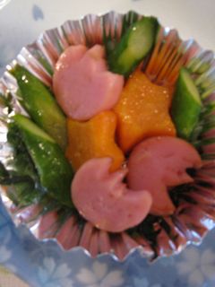 お弁当やおかずにアスパラと魚肉ソーセージ-レシピのメイン写真