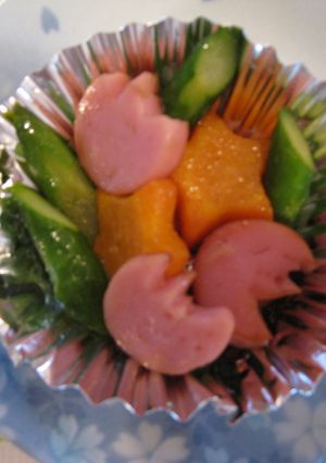 お弁当やおかずにアスパラと魚肉ソーセージ-レシピのメイン写真