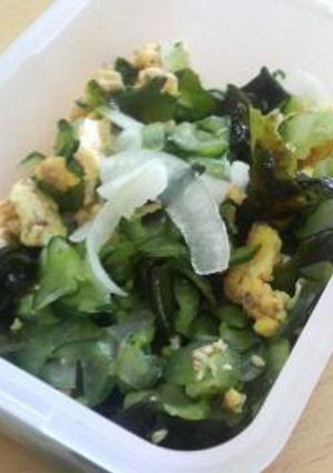 胡瓜とわかめの酢の物-レシピのメイン写真
