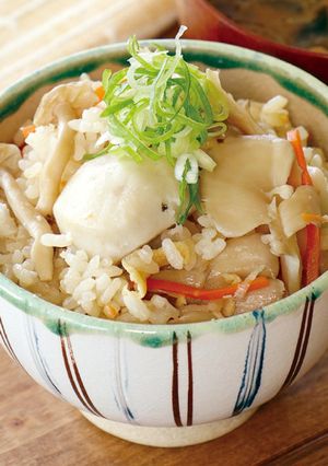 白だし┃里芋ときのこの五目炊き込みご飯-レシピのメイン写真