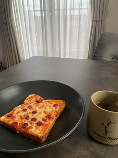 簡単!病みつき!ピザトースト-レシピのメイン写真