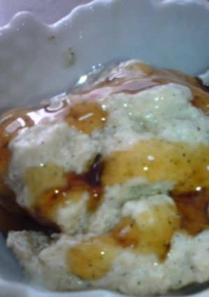 簡単☆ヘルシー♪きなこ黒蜜味の豆腐アイス-レシピのメイン写真