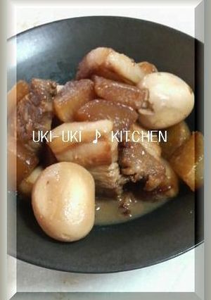豚バラ☆卵☆大根☆煮-レシピのメイン写真