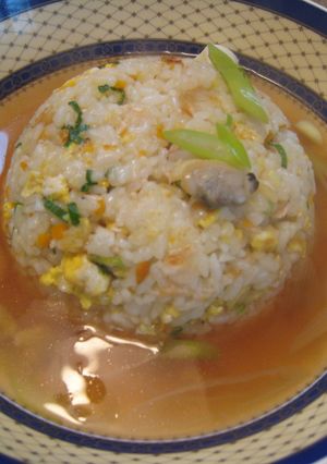 海鮮スープ炒飯☆ラーメンのスープで！-レシピのメイン写真