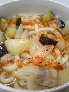 肉汁うどん~たっぷりごま油~-レシピのメイン写真