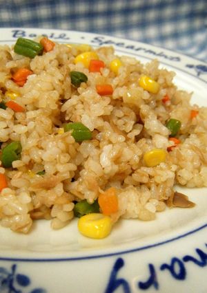 我が家の炒飯＊和洋風♪（卵不使用）-レシピのメイン写真