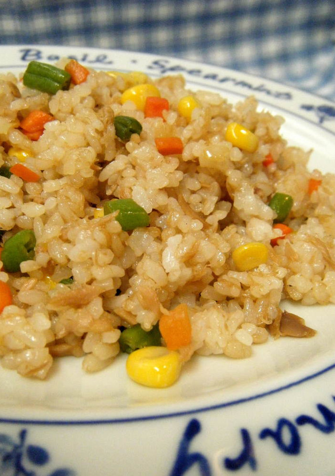 我が家の炒飯＊和洋風♪（卵不使用）-レシピのメイン写真