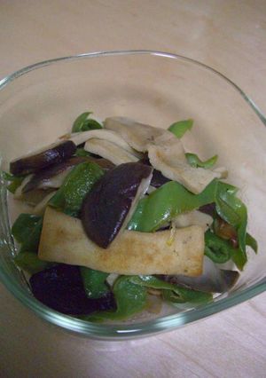 高野豆腐と野菜の炒め物-レシピのメイン写真