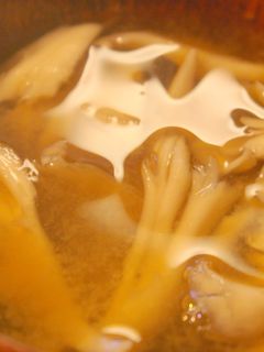 舞茸(まいたけ)の味噌汁-レシピのメイン写真