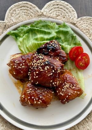 厚揚げの肉巻き-レシピのメイン写真