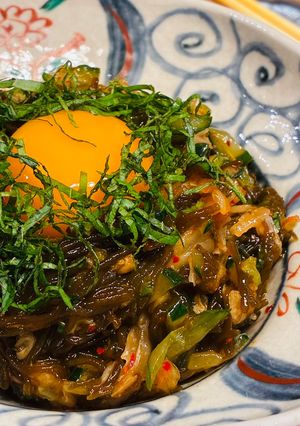 一人前約84kcal！もずくキムチで腸活しよう！-レシピのメイン写真