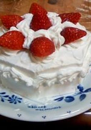 基本のスポンジケーキ-レシピのメイン写真
