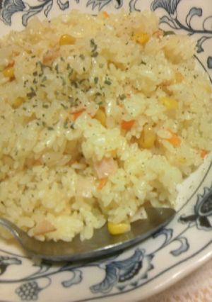 炊飯器でピラフ風コーンライス-レシピのメイン写真