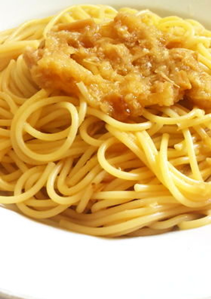 なめ茸と大根おろしの和風パスタ-レシピのメイン写真