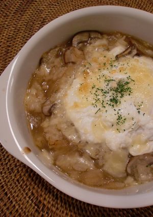 きのこの焼きリゾット。-レシピのメイン写真