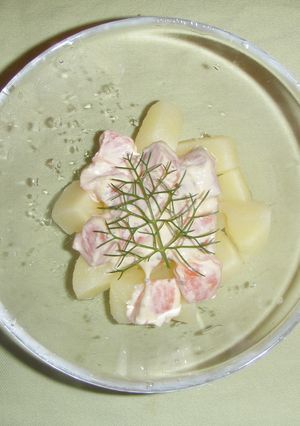 簡単サーモンポテトサラダ-レシピのメイン写真