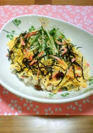 赤貝のちらし寿司-レシピのメイン写真