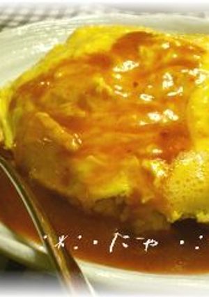 食感楽しい～♫♬豚キムチオムライス-レシピのメイン写真